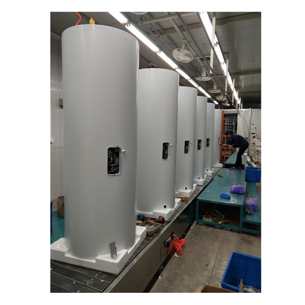 Pemanas Air Sumber Evi Udara Kanggo Pompa Panas Banyu Pemanasan Lantai Musim Dingin + Air Panas Domestik R410A Refrigerant 