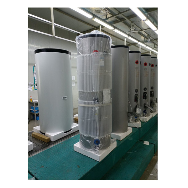 5000L Horizontal Glass -Lined Storage Tank kanggo Perawatan Limbah Industri 