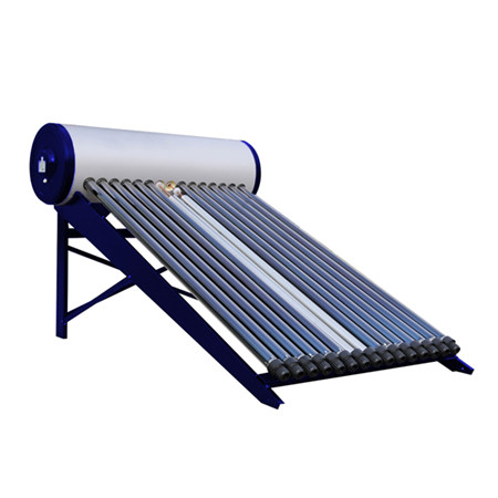 Flat Plate Solar Collector Solar Water Heater kanthi Sistem Controller Cerdas