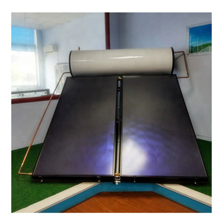 300L Output Dhuwur Plate Pressurized Flat Water Heater kanggo Rooftop