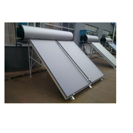 100 - 300 liter Split bertekanan panel datar Sistem Pemanas Air Panas Solar kanggo Pasar Kosta Rika
