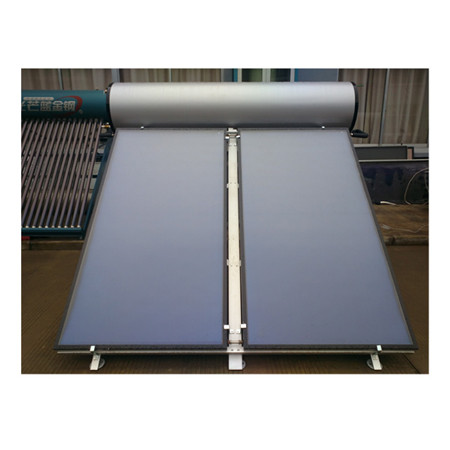 Flat Plate Solar Panel Sistem Pemanas Air Panas Solar kanggo Pemanasan Sekolah